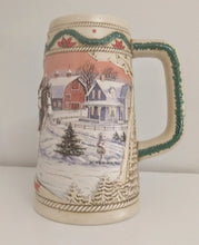 Load image into Gallery viewer, 1996 Budweiser Holiday Stein "American Homestead"
