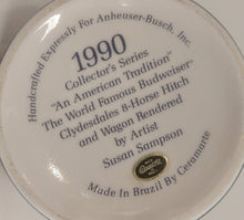 Load image into Gallery viewer, 1990 Budweiser Collector's Series Stein "An American Tradition"
