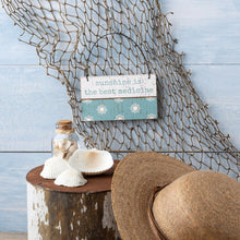 Load image into Gallery viewer, NEW Sunshine Is The Best Medicine Slat Ornament - 112317
