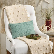 Load image into Gallery viewer, NEW Beach Please Pillow - 113196
