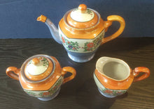 Load image into Gallery viewer, 23-Pc SET Vintage Japanese Lustreware Tea Set
