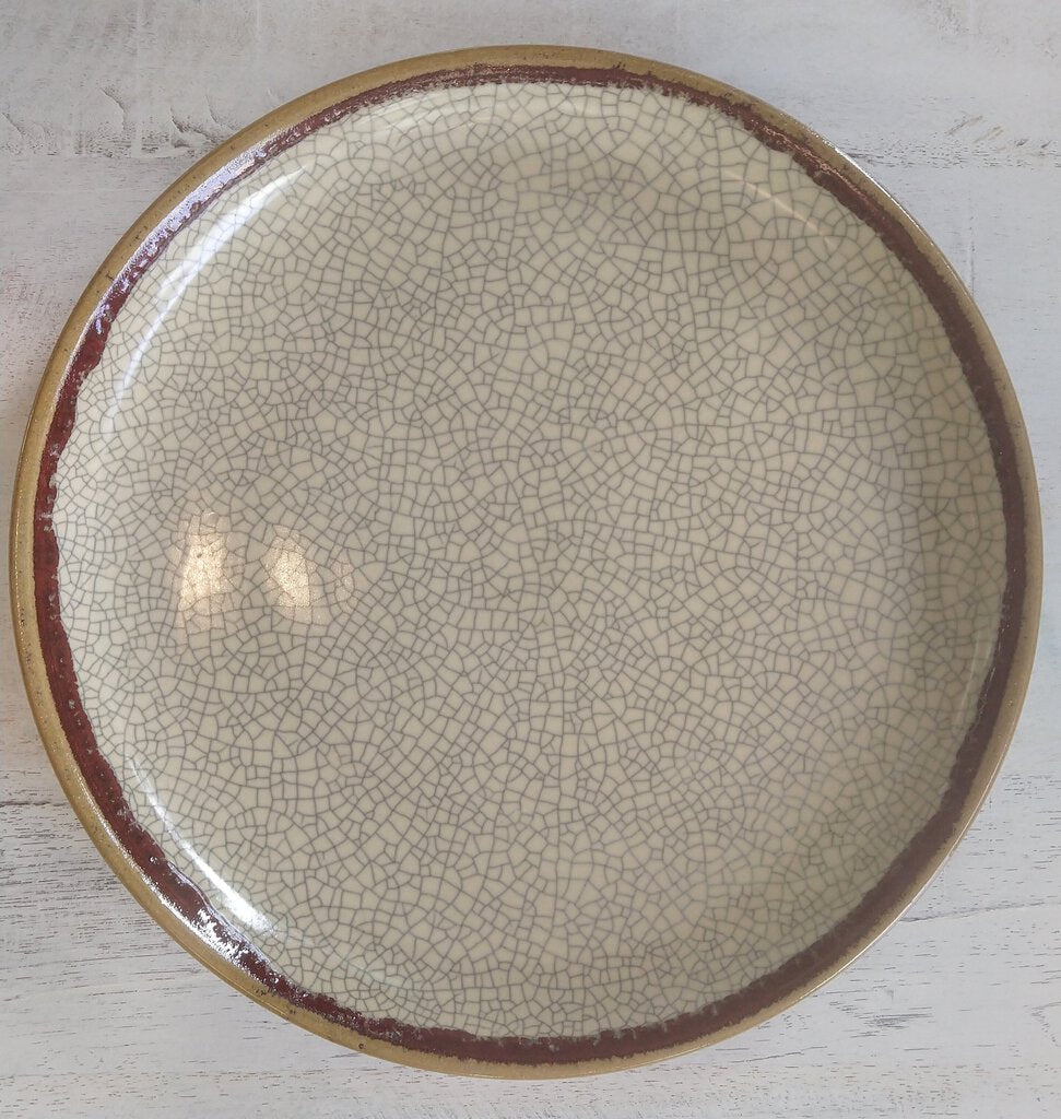 Pier 1 Crackle Collection Serving Plate