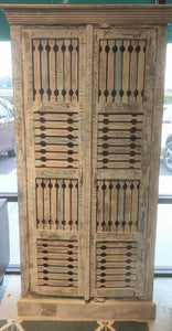 NEW Whitewashed Wood 2 Door Wardrobe MDA-20-143