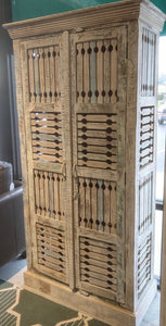 NEW Whitewashed Wood 2 Door Wardrobe MDA-20-143