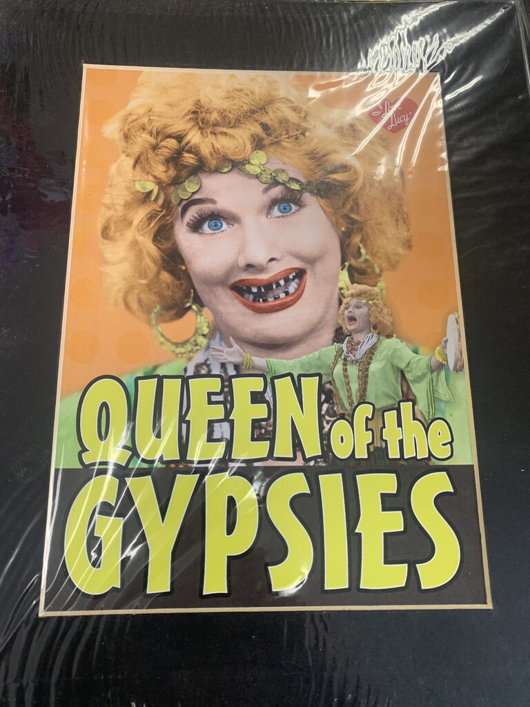 I Love Lucy- Queen of the Gypsies Matted 8x10 Print
