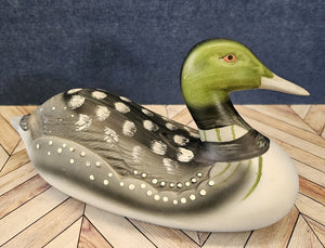 9" Hand-Painted Ceramic Duck