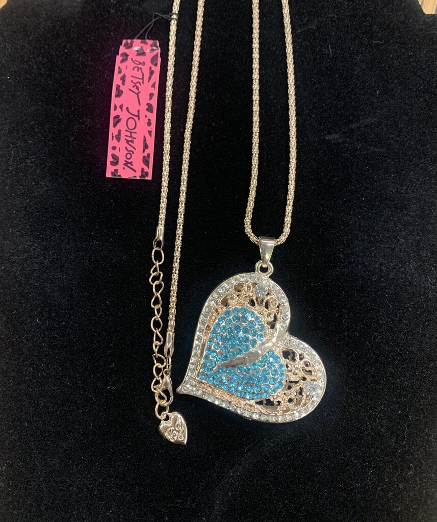 Betsey Johnson Heart Necklace