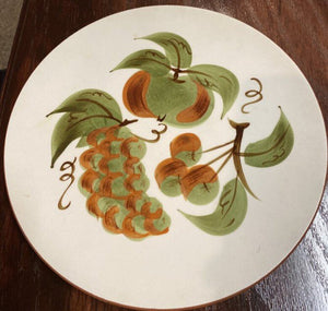 Vintage 10" Stangl Pottery Orchard Song Plate