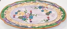 Load image into Gallery viewer, 18" Embossed Stoneware Platter
