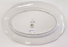Load image into Gallery viewer, 18" Embossed Stoneware Platter

