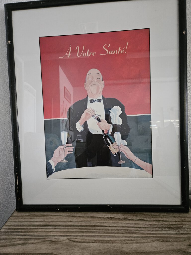 19x23 Framed & Matted 