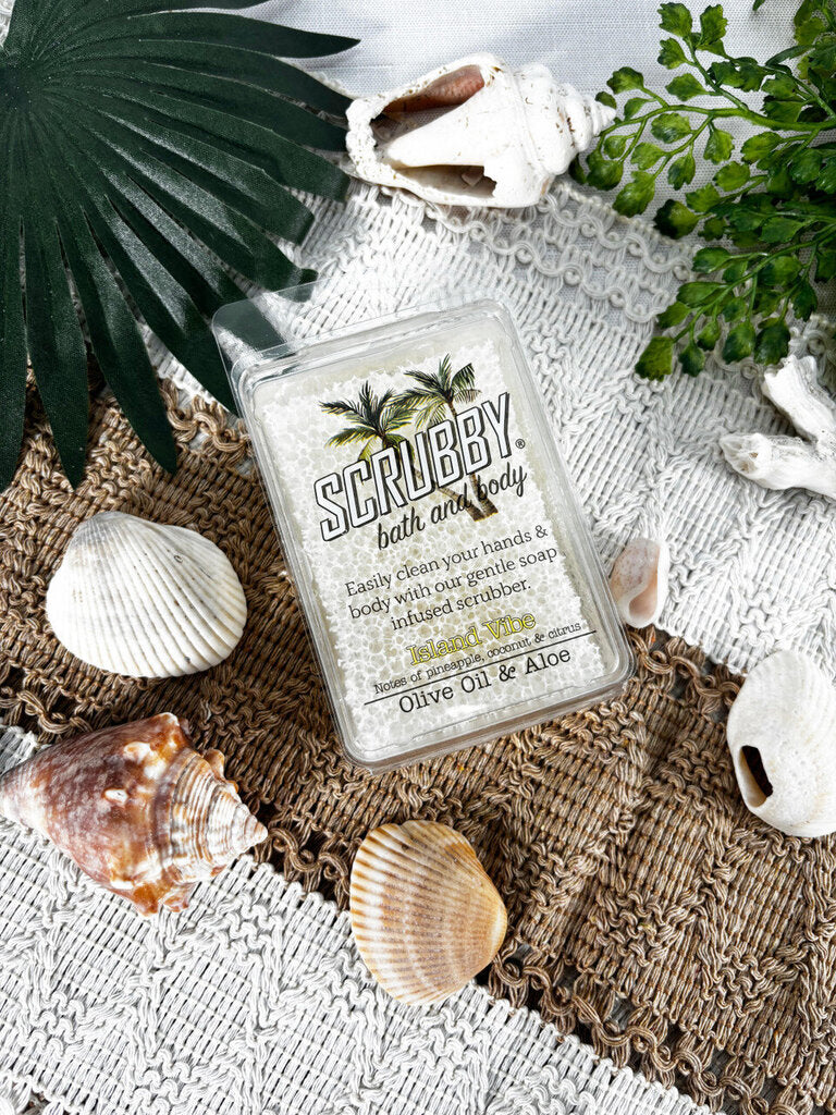 NEW Scrubby Bath & Body - Island Vibe w/Olive Oil & Aloe