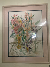 Load image into Gallery viewer, Framed Watercolor Painting Print Signed &amp; # by J. Seimetz 30 x38
