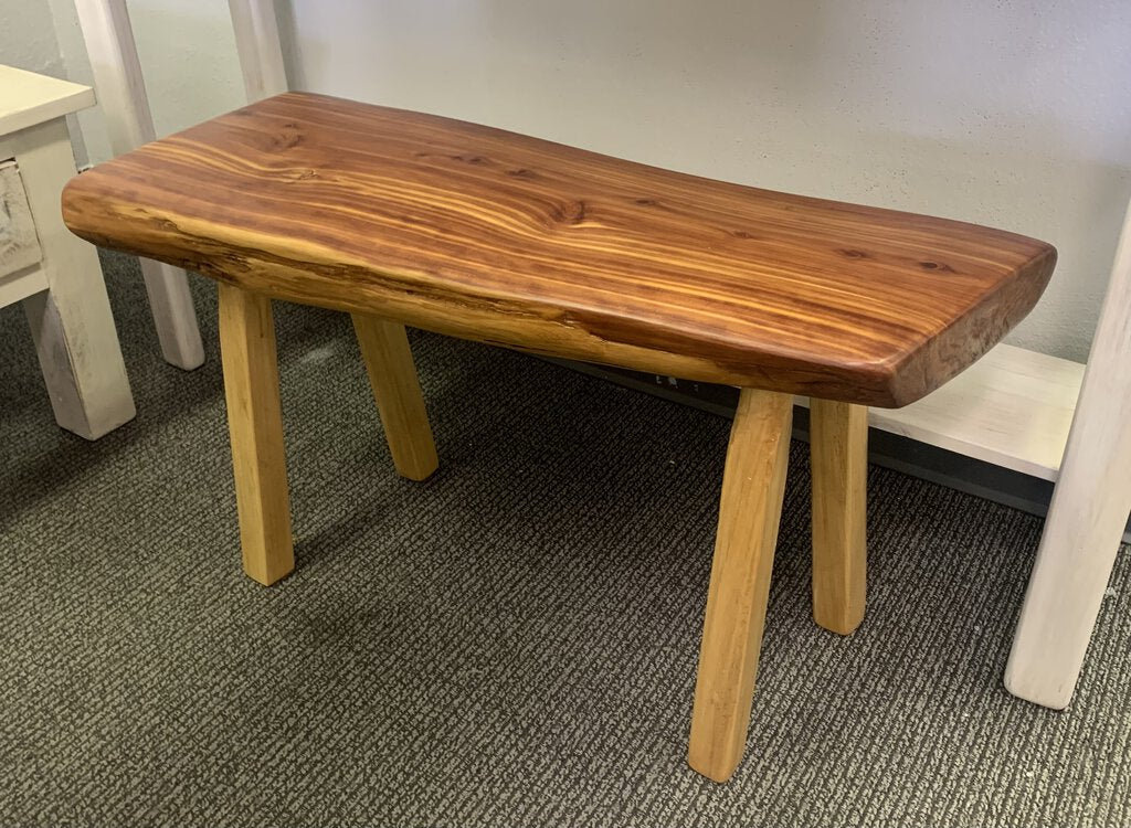 Hand Made Red Cedar Bench 33