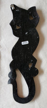 Load image into Gallery viewer, NEW Small Hand-Painted Wood Gecko Wall Art J60S
