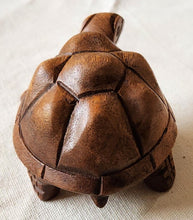 Load image into Gallery viewer, NEW Acacia Wood Carved Turtle
