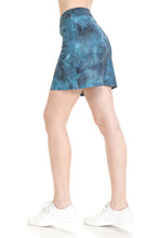 Load image into Gallery viewer, NEW Skort - Blue &amp; Black Tie Dye SKO10-S776TD
