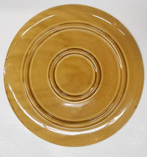 Load image into Gallery viewer, Gold Drip Glaze Stoneware Platter
