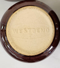 Load image into Gallery viewer, Vintage West Bend Ceramic Bean Pot with Four Cups
