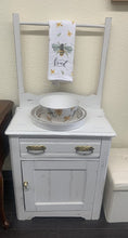 Load image into Gallery viewer, Distressed Painted Antique Dry Sink
