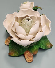 Load image into Gallery viewer, Vintage Porcelain Magnolia Figurine
