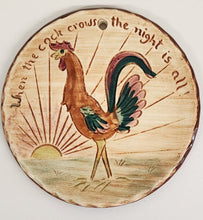 Load image into Gallery viewer, Pennsbury Pottery Rooster Plaque
