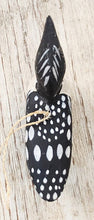 Load image into Gallery viewer, Carved Wood Loon Ornament
