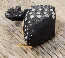 Load image into Gallery viewer, Carved Wood Loon Ornament
