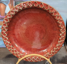 Load image into Gallery viewer, 18" Round Stoneware Platter
