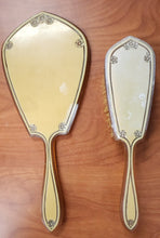 Load image into Gallery viewer, SET 2-Pc Vintage La Parisienne Bakelite Brush &amp; Mirror
