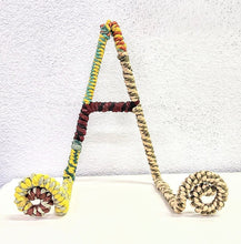 Load image into Gallery viewer, NEW Colored Jute Swirl Easel 15091
