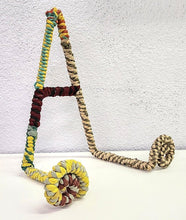 Load image into Gallery viewer, NEW Colored Jute Swirl Easel 15091
