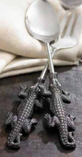 Load image into Gallery viewer, NEW 2-Pc SET Alligator Salad Servers - 129642
