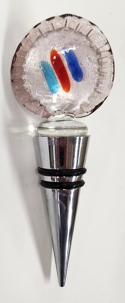 NEW Art Glass Bottle Stopper - 655004
