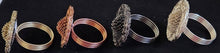Load image into Gallery viewer, NEW 4-Pc SET Metal Tone Napkin Rings 13508
