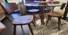 Load image into Gallery viewer, NEW Set of 4 Frazier Dining Chairs plus Round Dining Table
