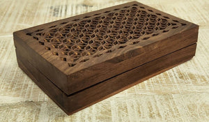 NEW Wooden Etched Box - 4020