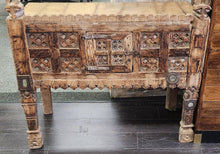 Load image into Gallery viewer, Vintage Carved Accent Cabinet - Made in India
