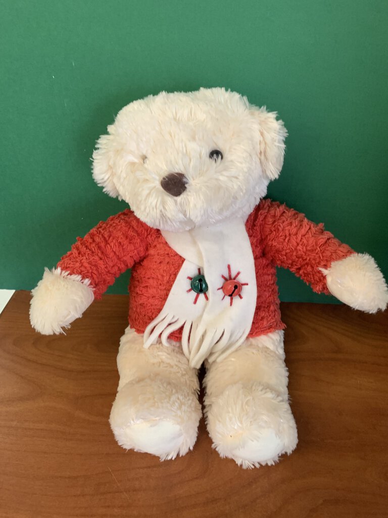 Hallmark Jingle Bell Plush Christmas Teddy