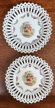 Load image into Gallery viewer, SET 4-Pc Vintage Reticulated Porcelain Dishes

