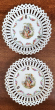 Load image into Gallery viewer, SET 4-Pc Vintage Reticulated Porcelain Dishes
