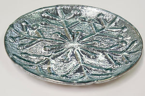 NEW Silver Snowflake Tray 655430