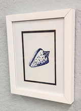 Load image into Gallery viewer, NEW 8x10 Blue Sea Shell Framed Print
