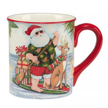 Load image into Gallery viewer, NEW 4-Pc SET Certified International Santa's Wish Mugs - 36973
