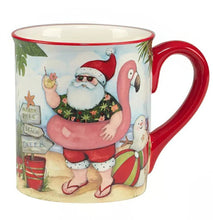 Load image into Gallery viewer, NEW 4-Pc SET Certified International Santa's Wish Mugs - 36973
