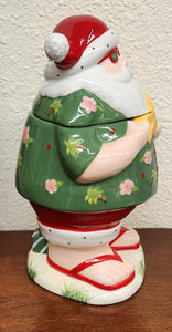 NEW Certified International Santa's Wish Cookie Jar - 36974