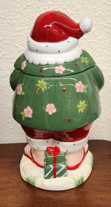 NEW Certified International Santa's Wish Cookie Jar - 36974