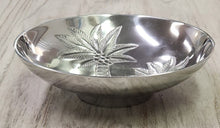 Load image into Gallery viewer, NEW Textured Aluminum Palm Tree Bowl - 9780
