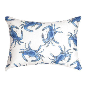 NEW Blue Crab Indoor/Outdoor Climaweave Pillow