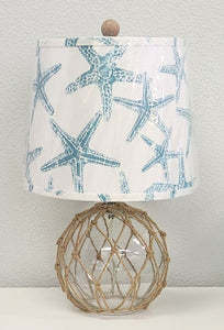 NEW Fishermans Friend 20" Aqua Sea Star Lamp
